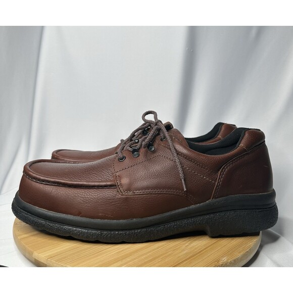 Red Wing 6659 Men\'s 14D Brown Pebble Leather Steel-Toe Work Shoes Slip Resistant main image 15